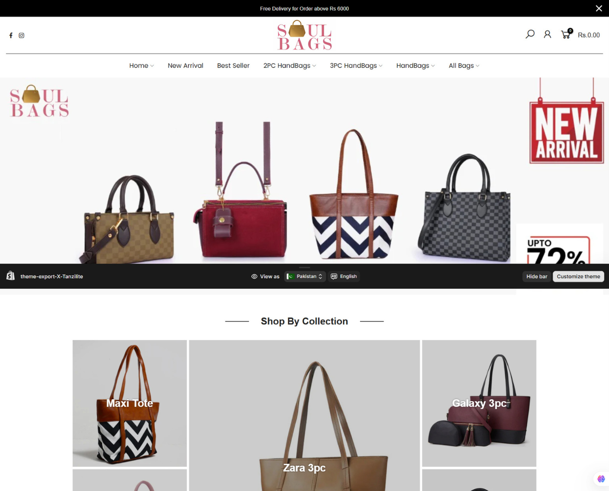 Custom Shopify store design that delivers seamless shopping experiences, mobile-friendly layouts, and conversion-focused features to grow your e-commerce business. Professional Shopify store design and development – responsive, user-friendly, and optimized for higher sales